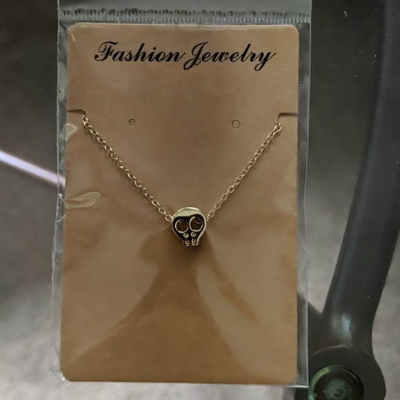 🥳HP🥳 Skull Pendant Necklace - Picture 3 of 3